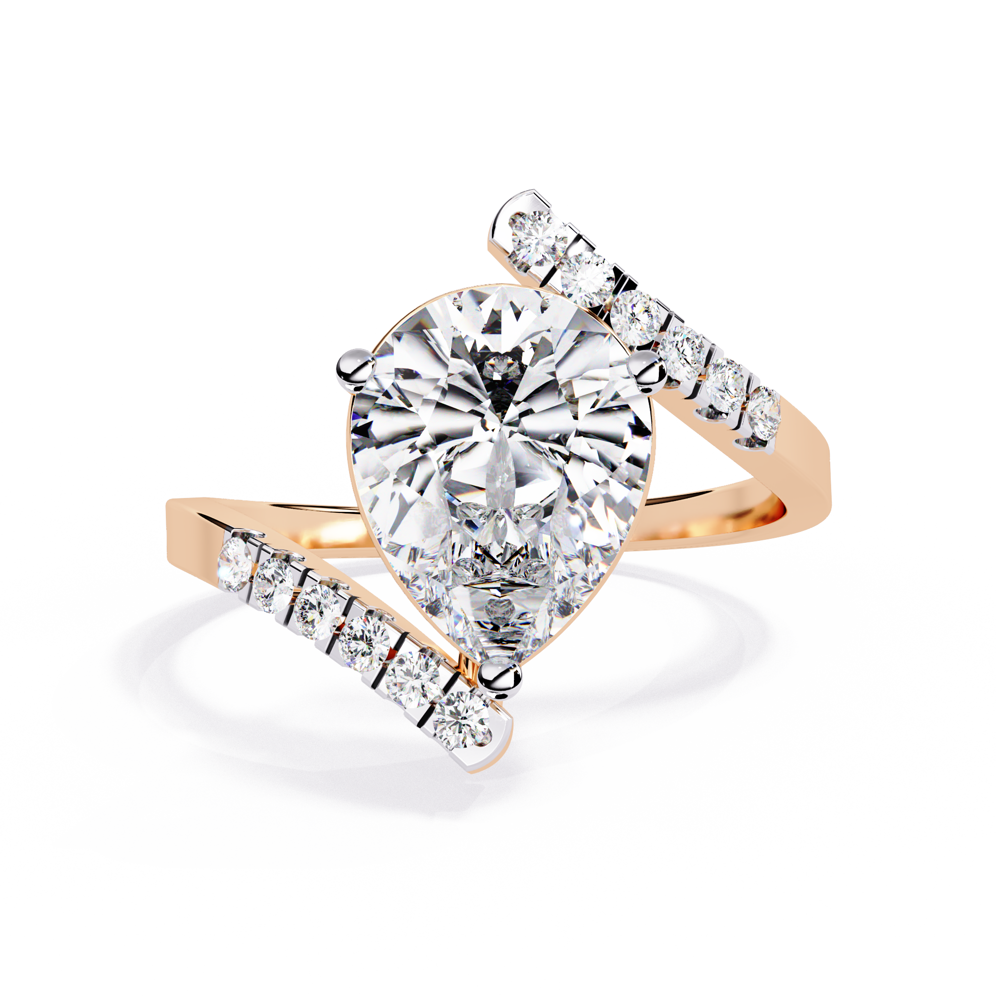 Fluttering Dreams Diamond Ring