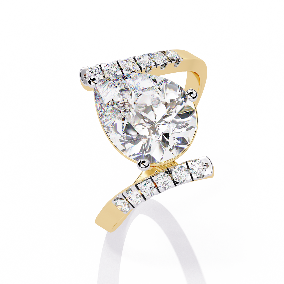 Fluttering Dreams Diamond Ring