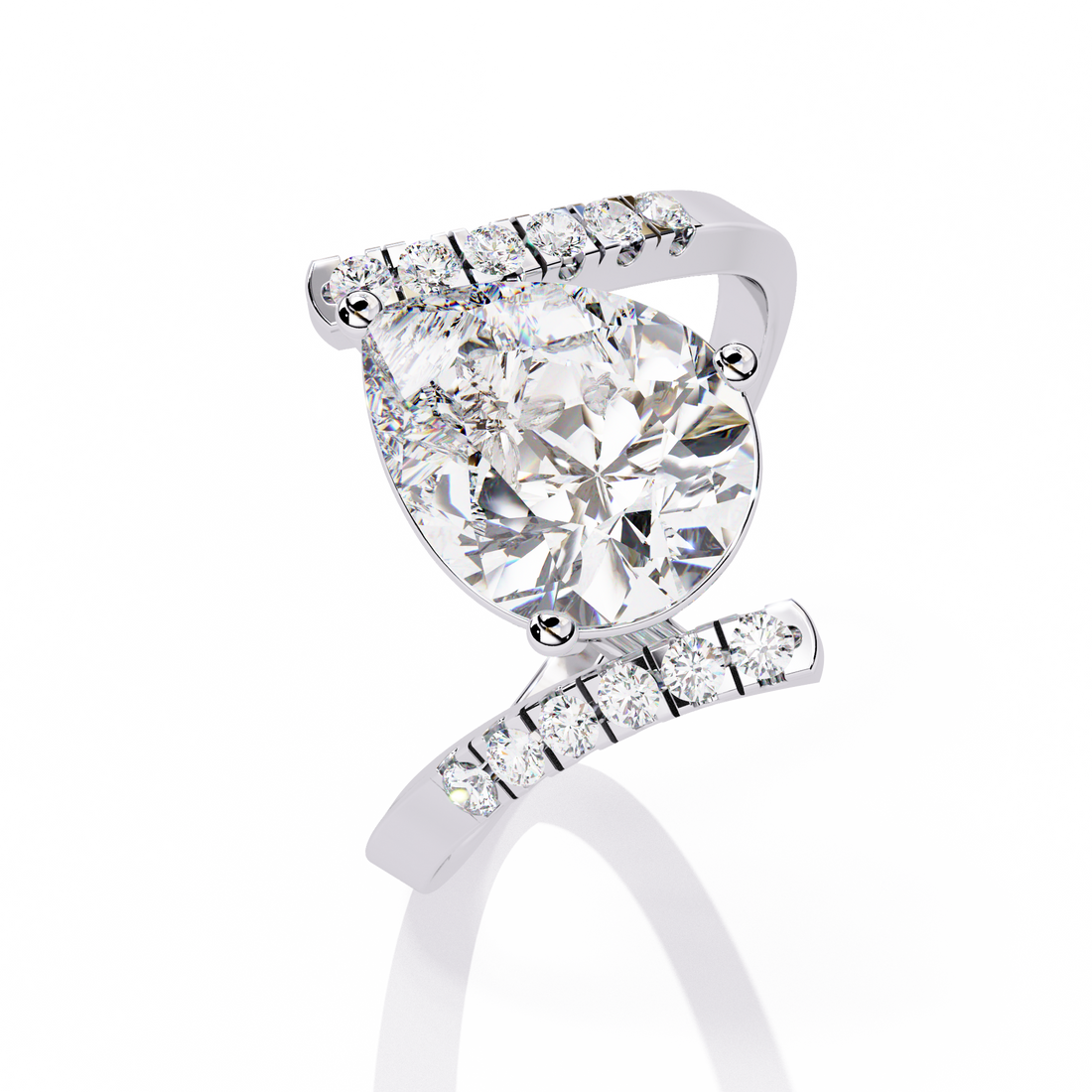 Fluttering Dreams Diamond Ring