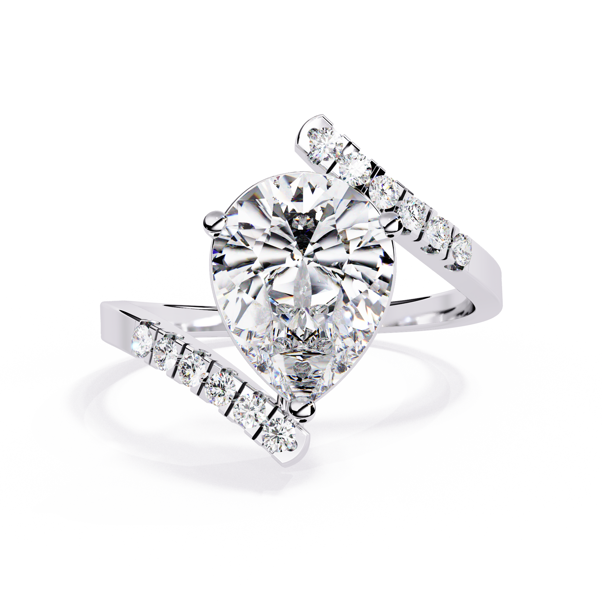 Fluttering Dreams Diamond Ring