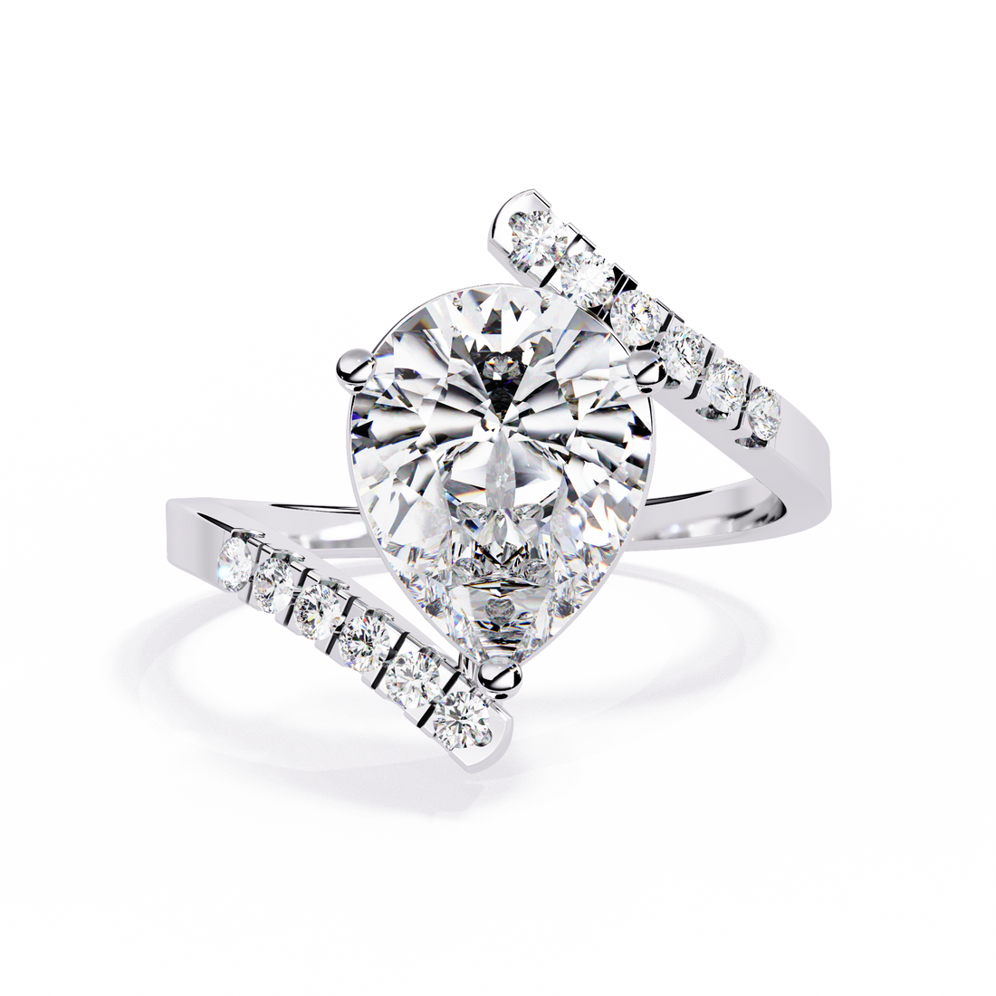 Fluttering Dreams Diamond Ring