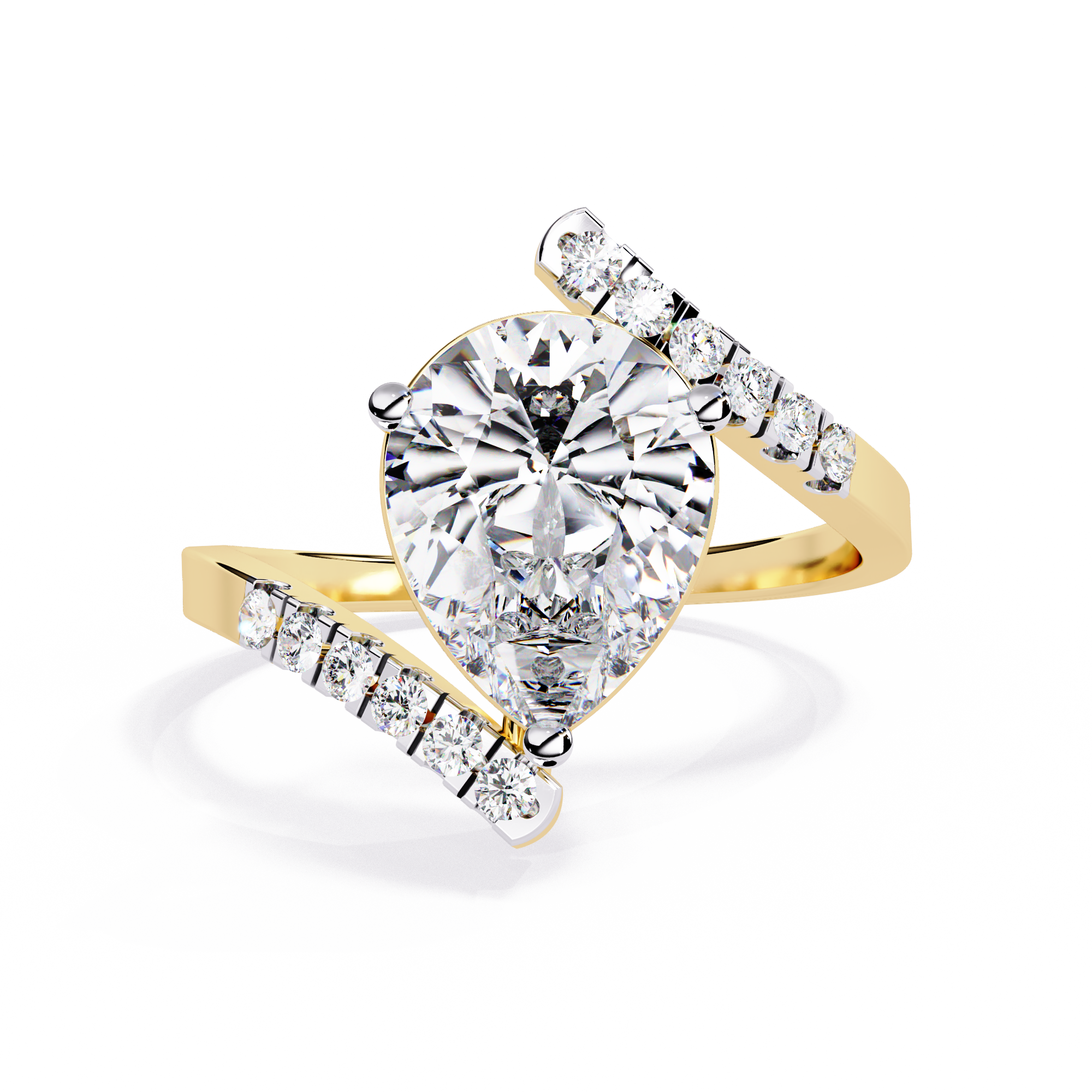 Fluttering Dreams Diamond Ring