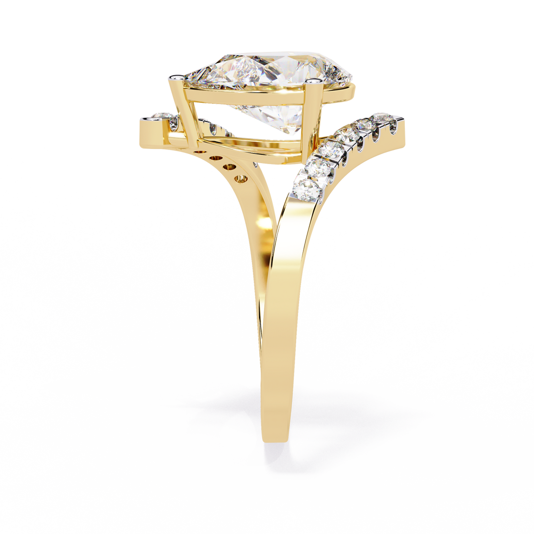 Fluttering Dreams Diamond Ring