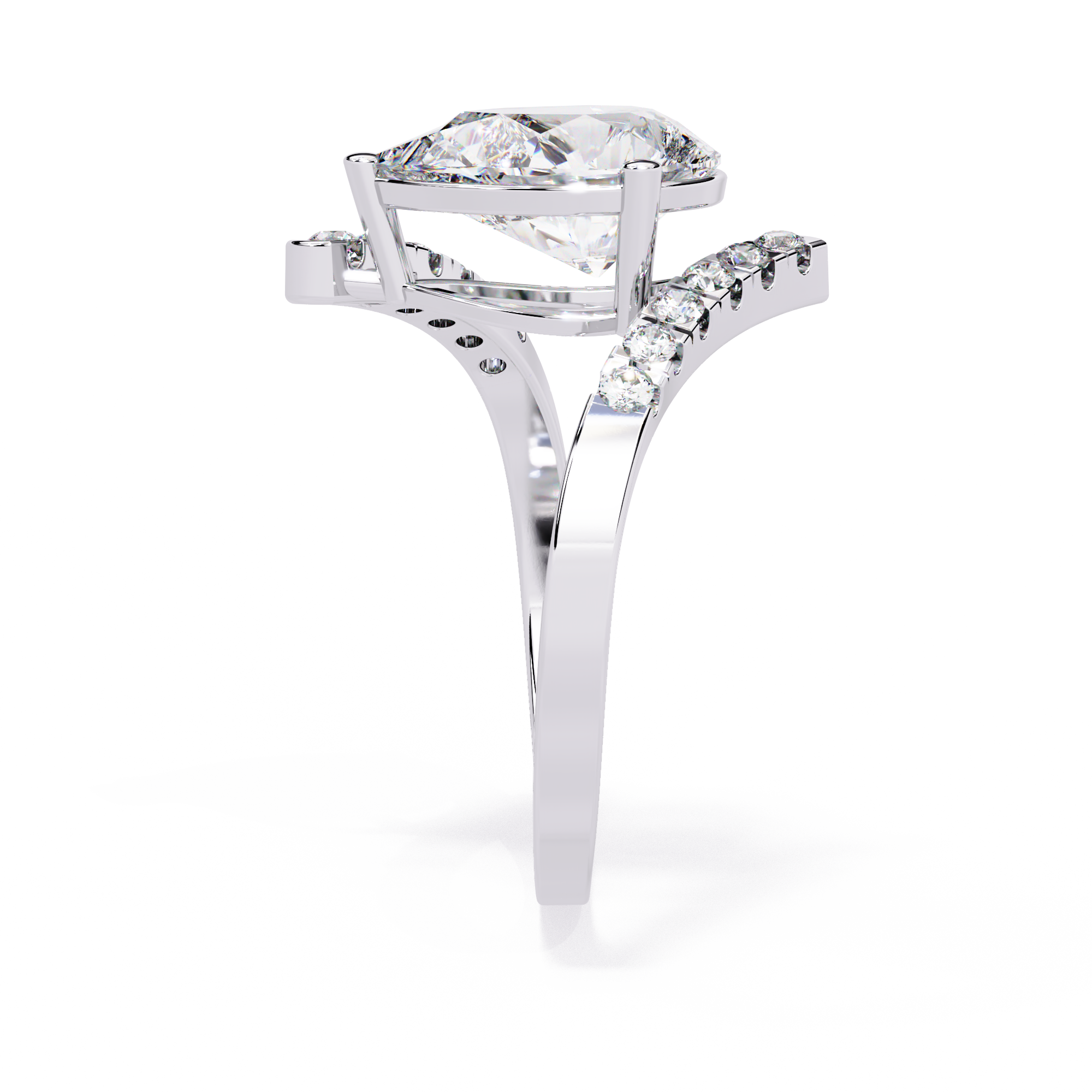 Fluttering Dreams Diamond Ring