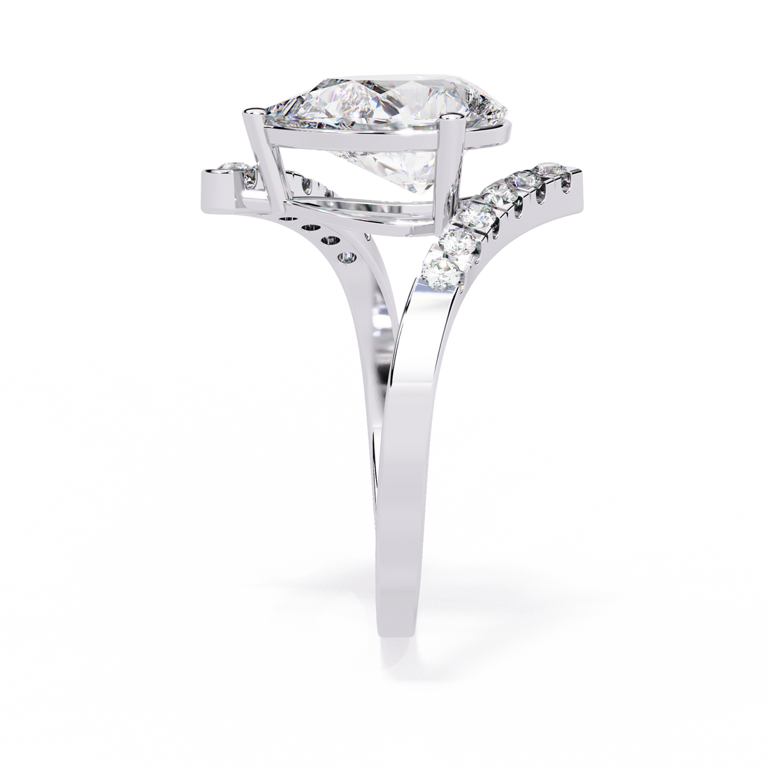 Fluttering Dreams Diamond Ring
