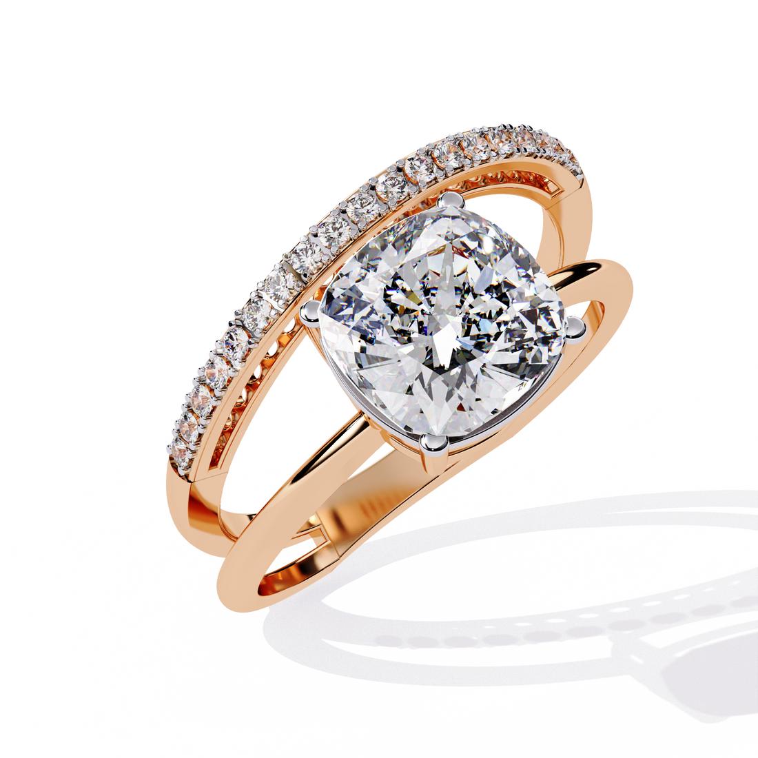 Mystic Glimmer Diamond Ring
