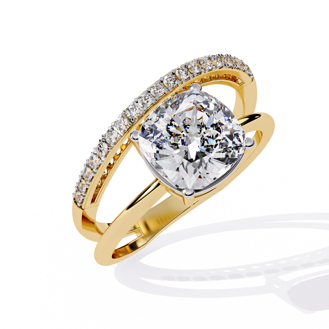 Mystic Glimmer Diamond Ring