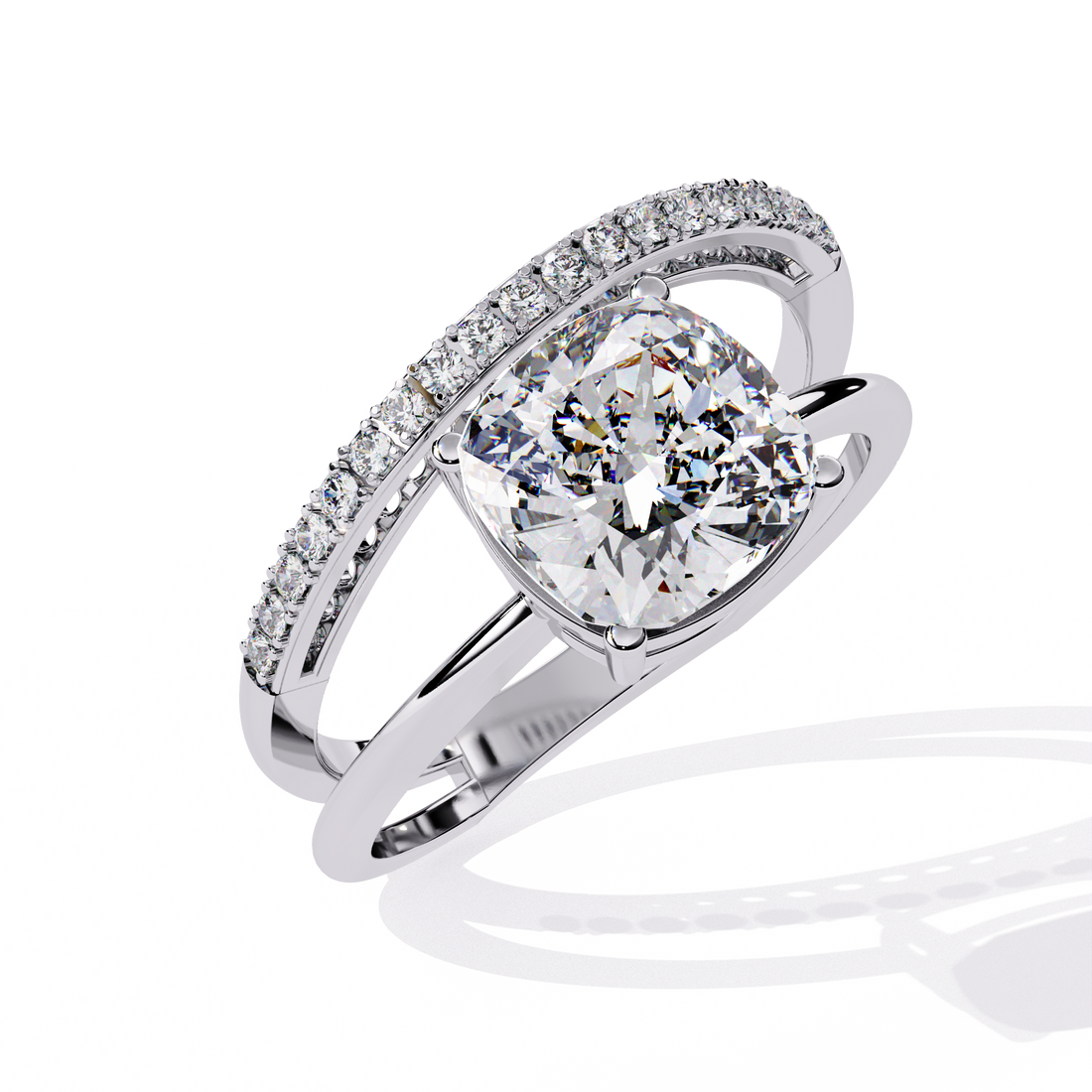 Mystic Glimmer Diamond Ring