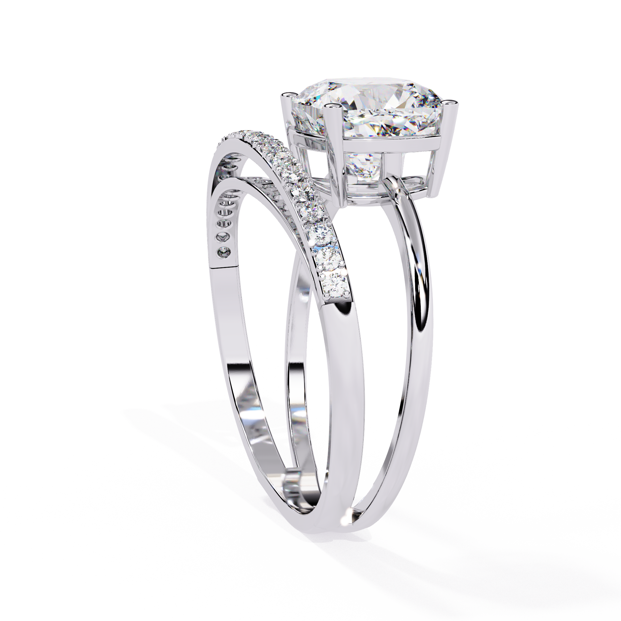 Mystic Glimmer Diamond Ring