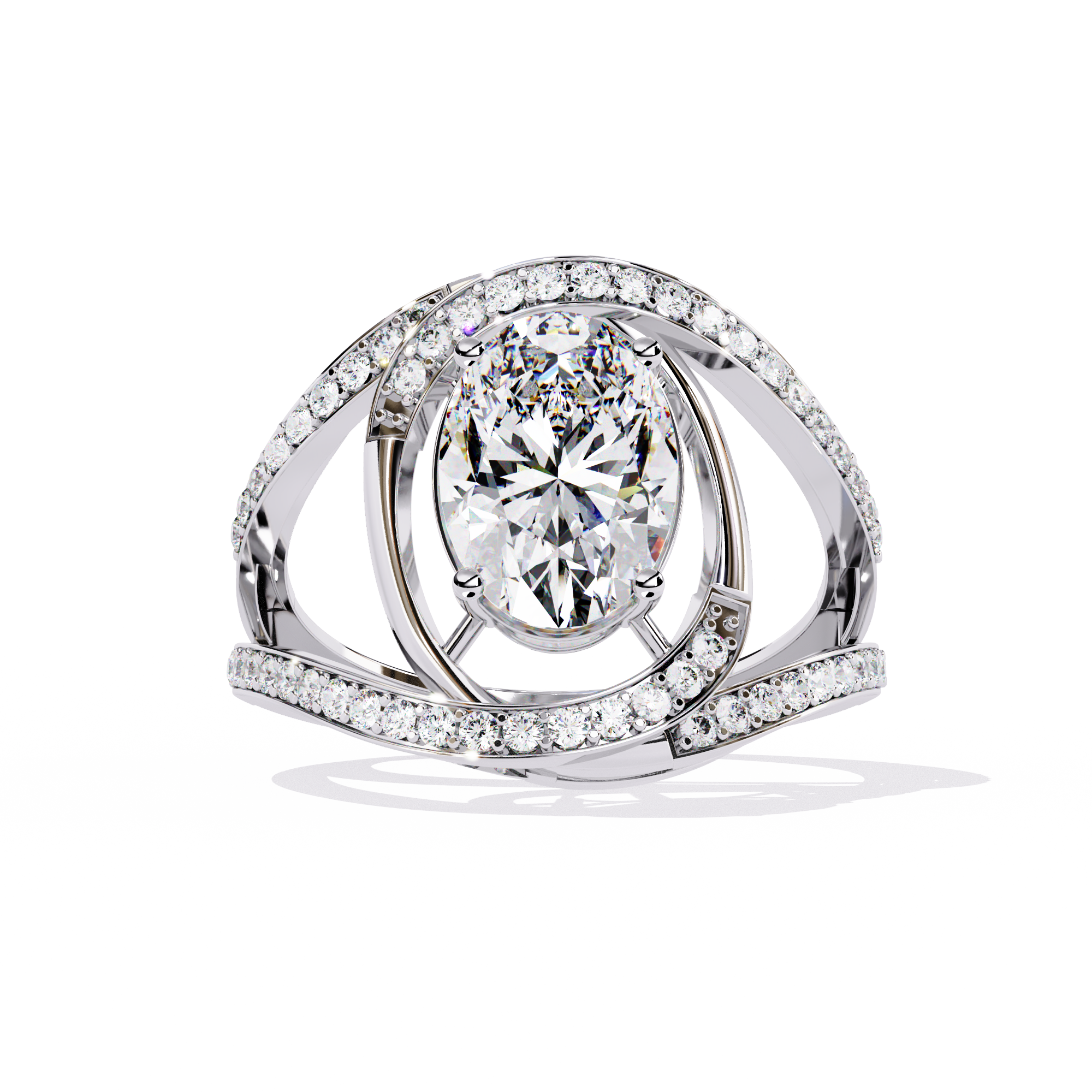 Eternal Spark Oval Royal Ring