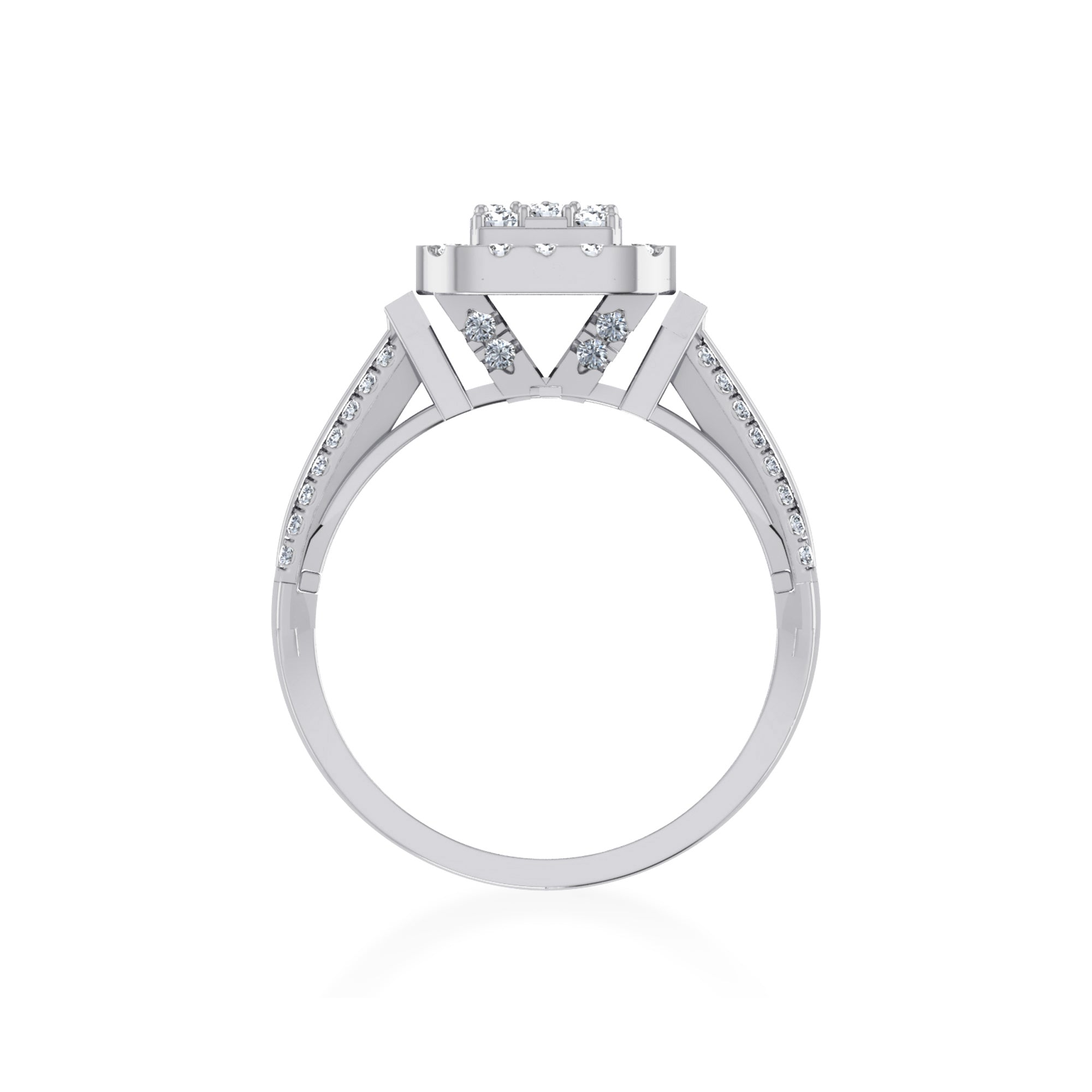 Classic Lab Grown Diamond Solitaire Ring