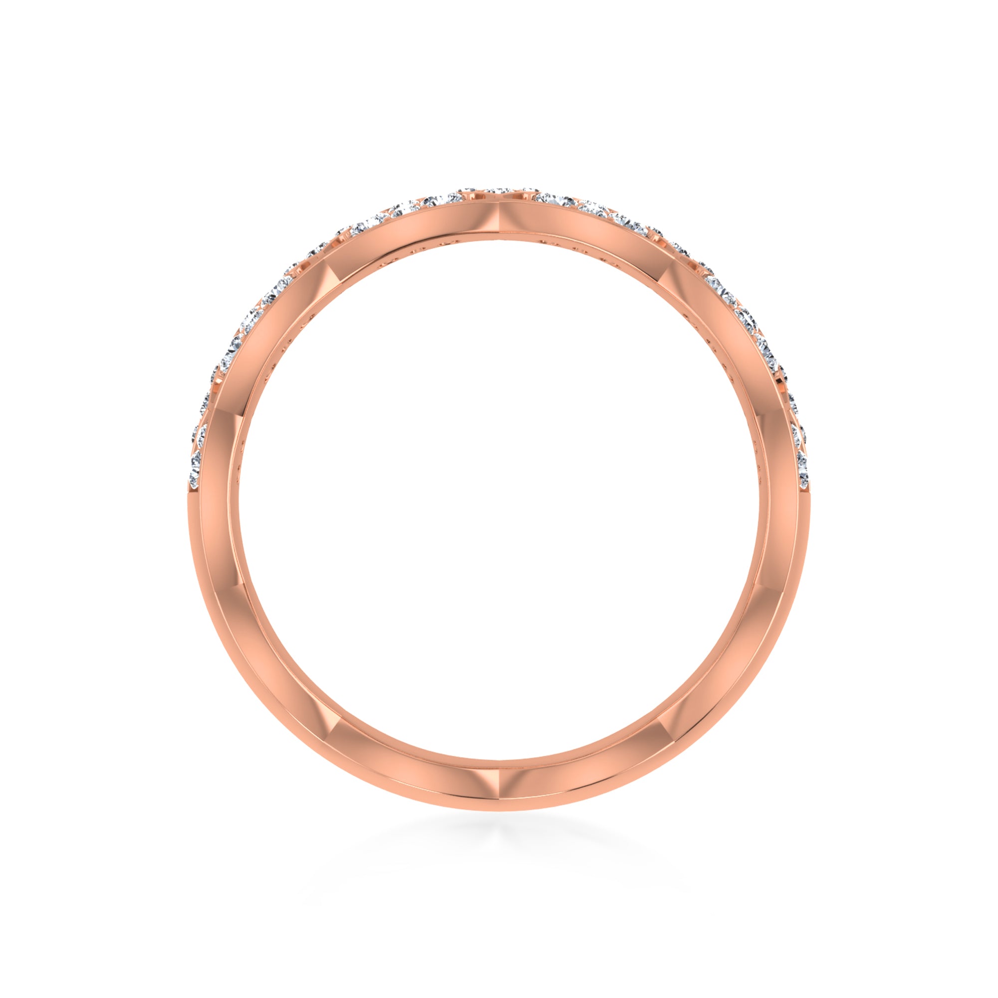 IceLane Lab Grown Diamond Braided Band