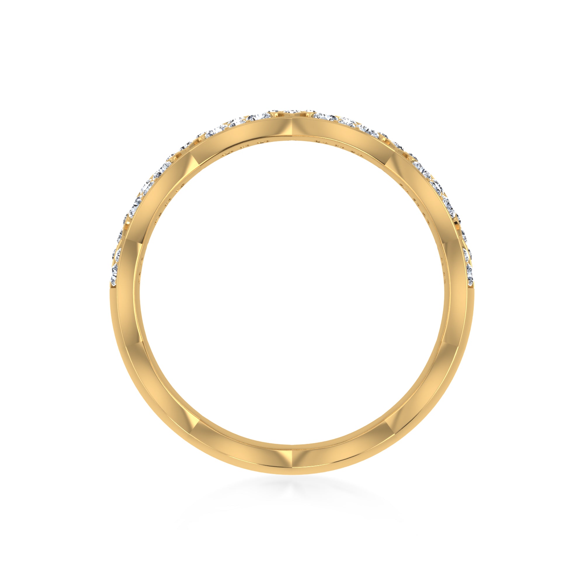 IceLane Lab Grown Diamond Braided Band