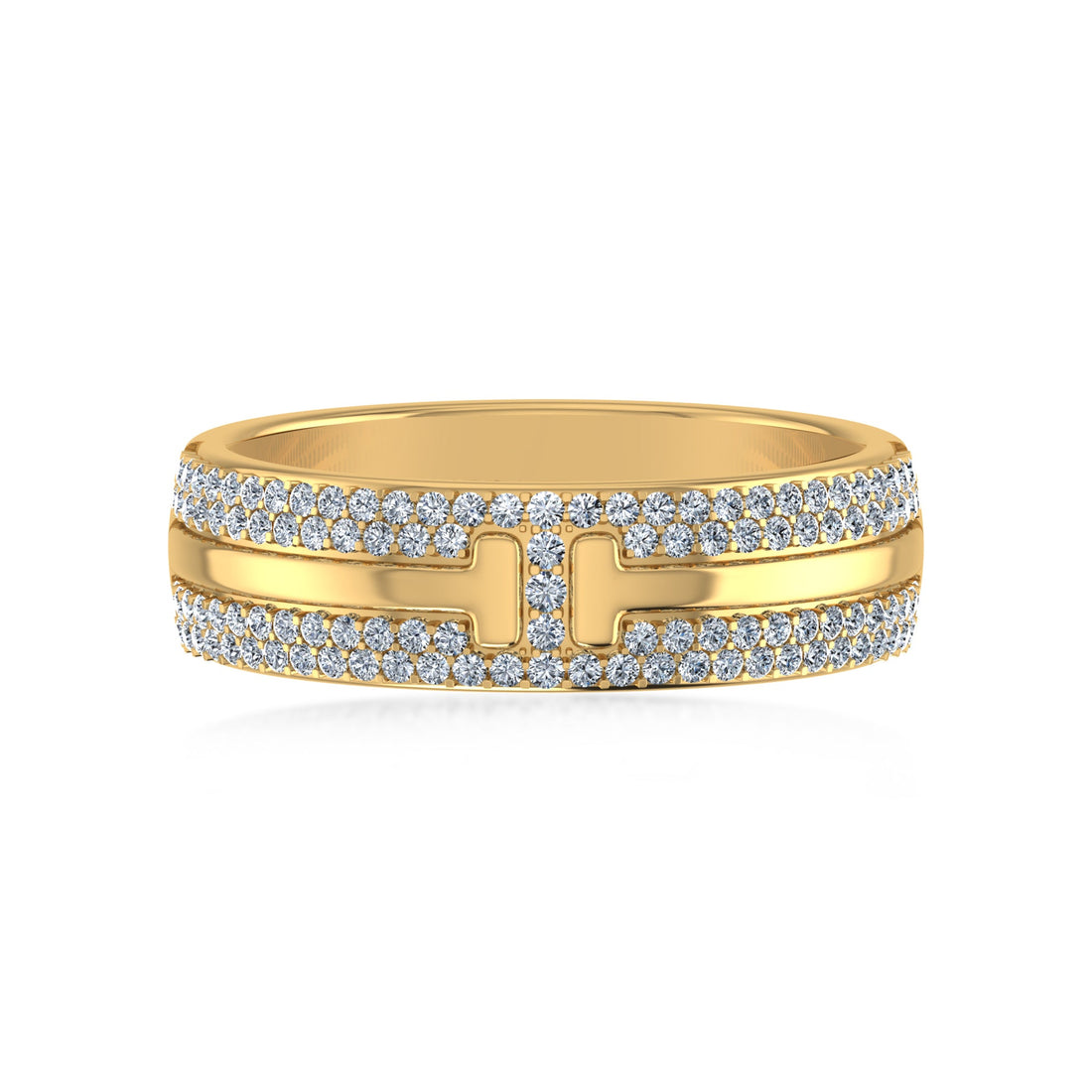 Elegant Lab Grown Diamond Band Design Ring