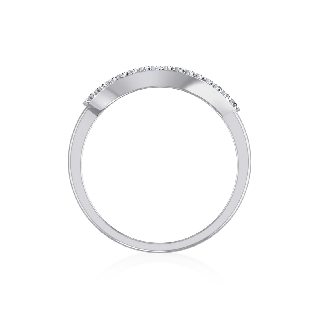 Lab Grown Diamond Evil Eye Ring