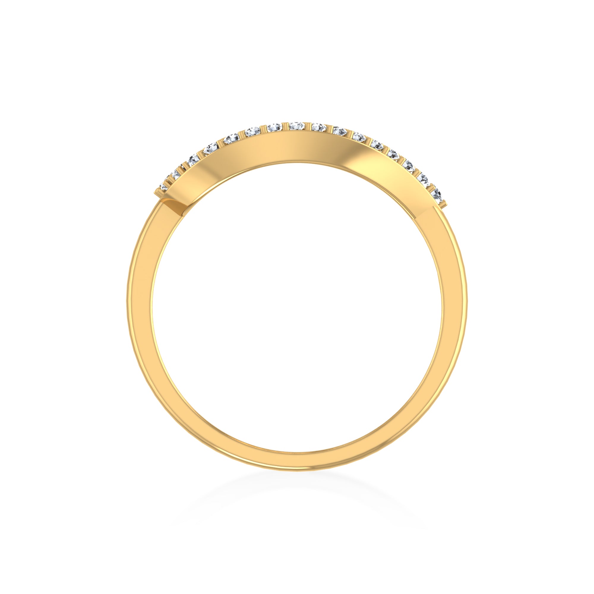 Lab Grown Diamond Evil Eye Ring