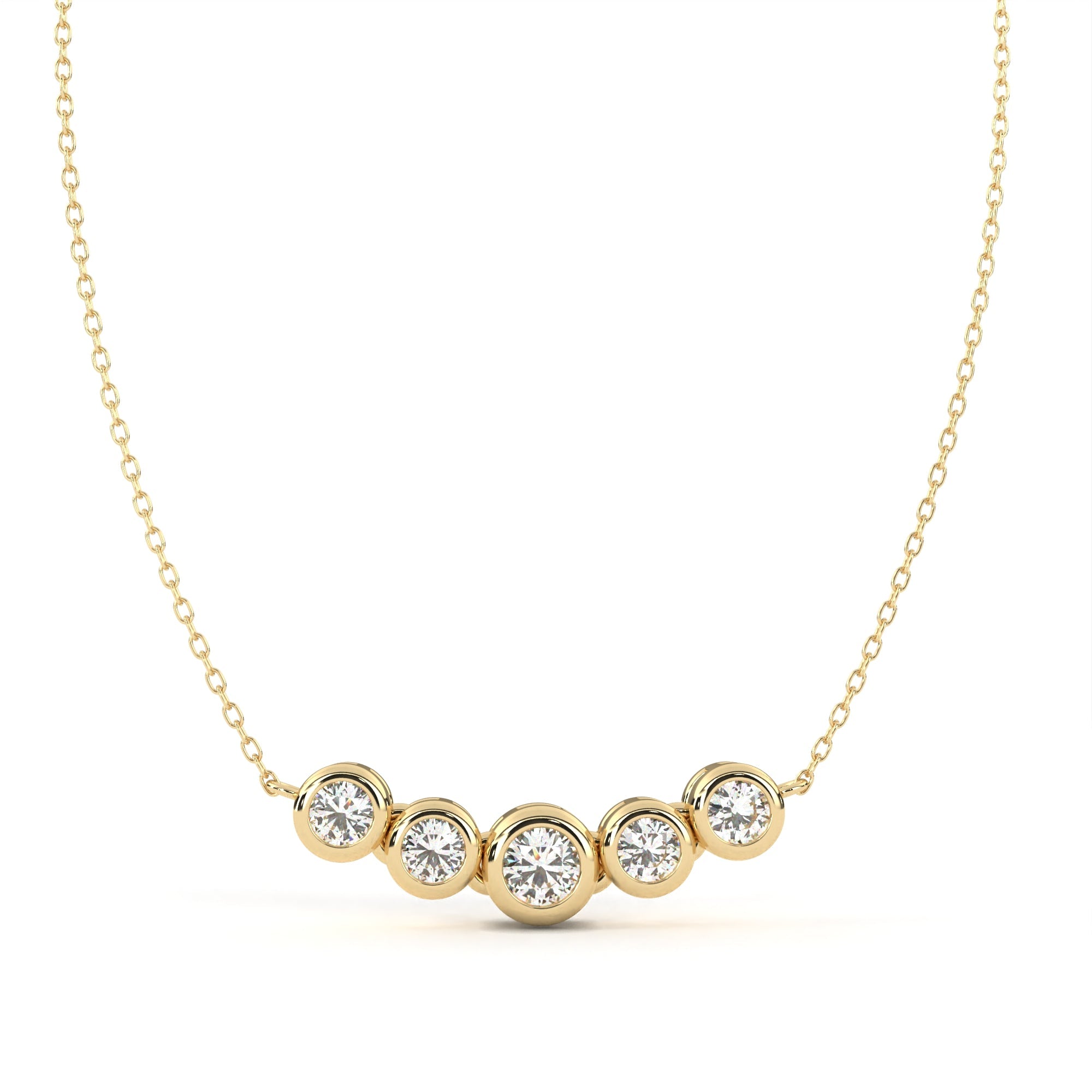 Radiance Solitaire Diamond Pendant