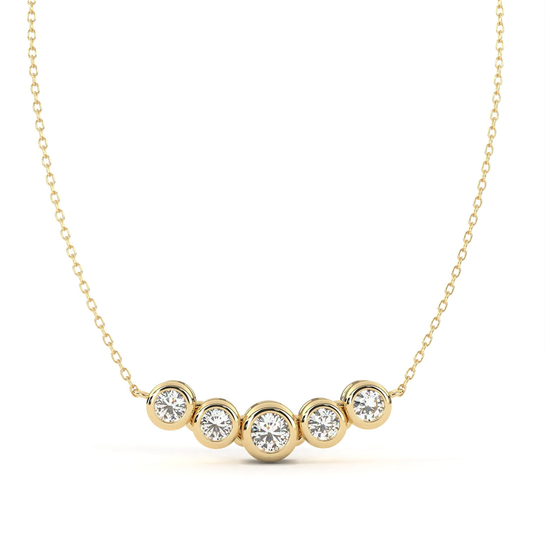Radiance Solitaire Diamond Pendant