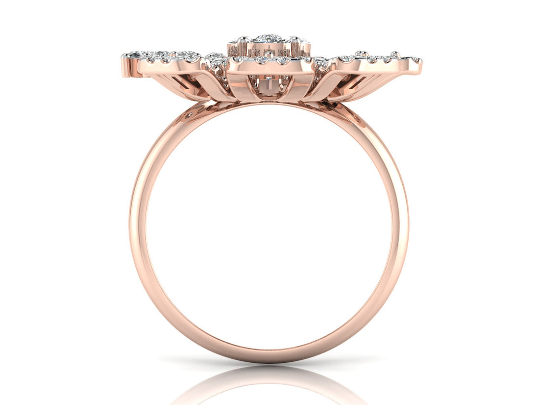 Radiant Grace Diamond Ring 6
