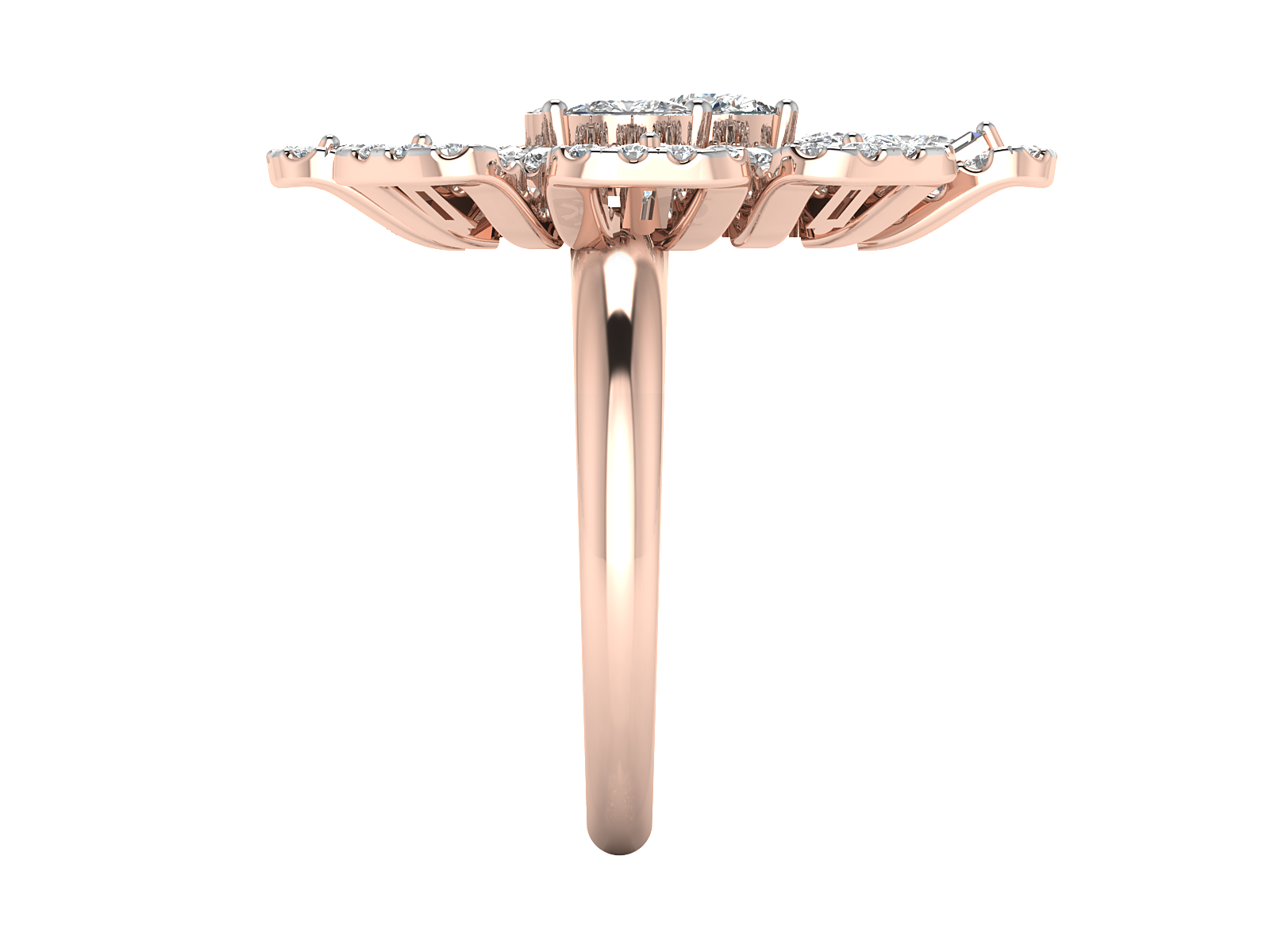 Radiant Grace Diamond Ring 7