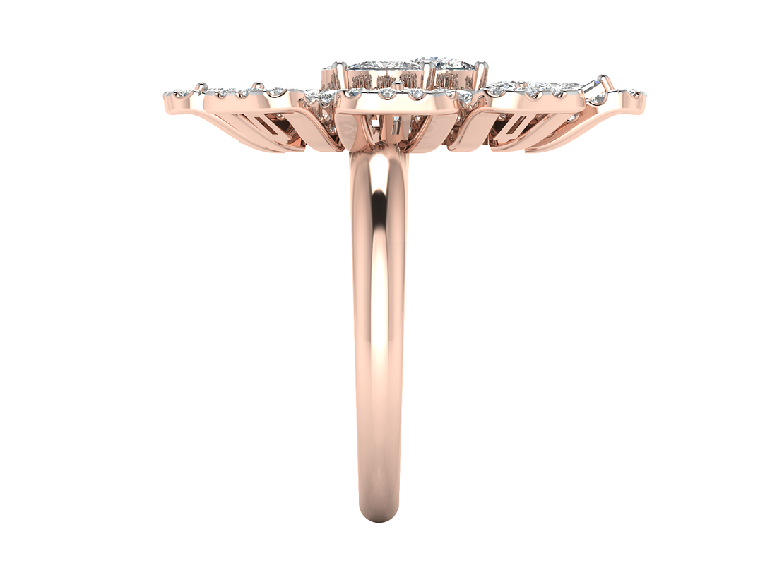 Radiant Grace Diamond Ring 7