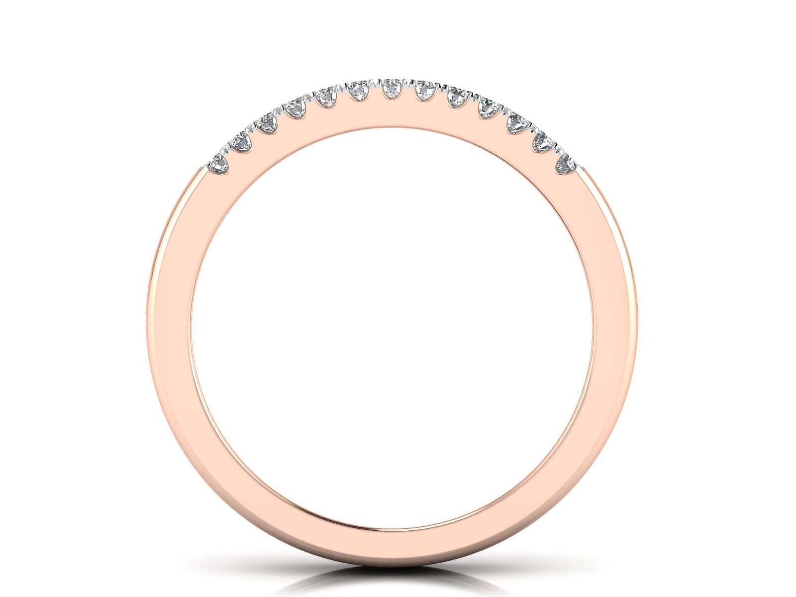 Radiant Rows Diamond Ring 6