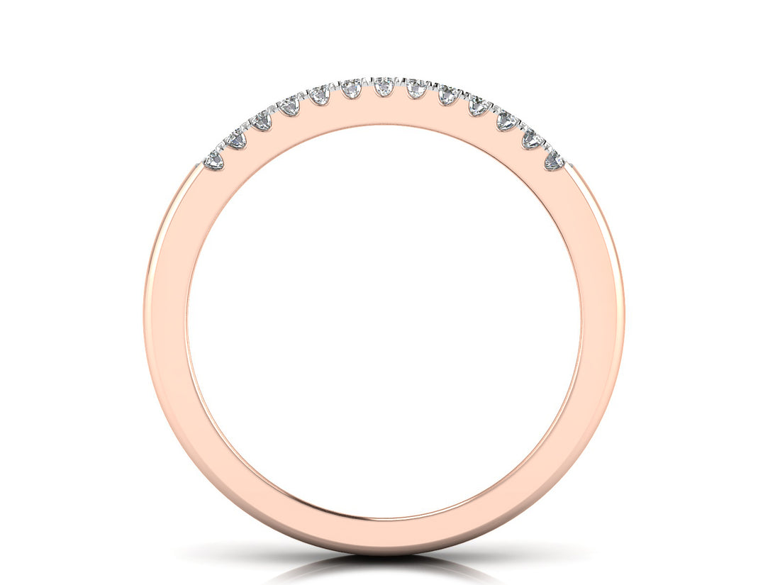 Radiant Rows Diamond Ring 6