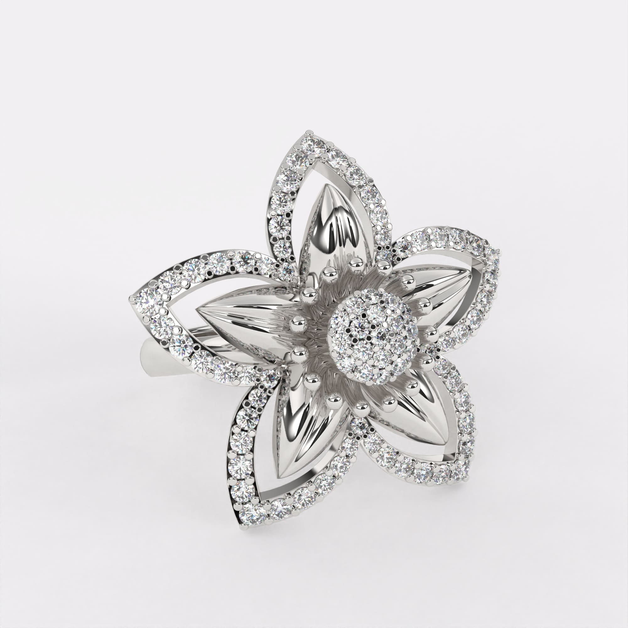 Rising Diamond Ring