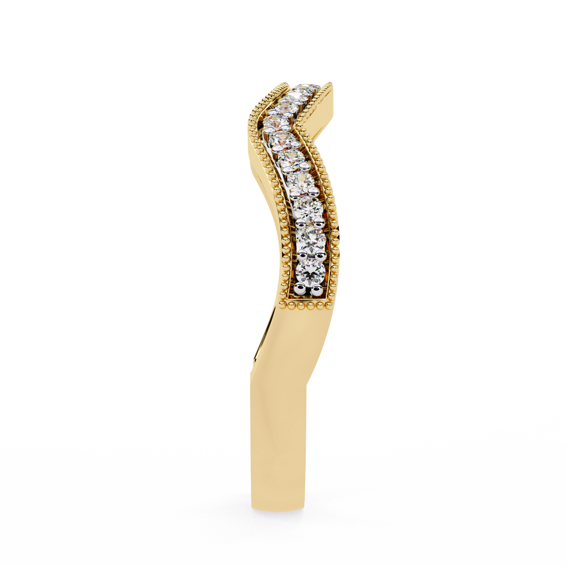 River Flow Diamond Band 3