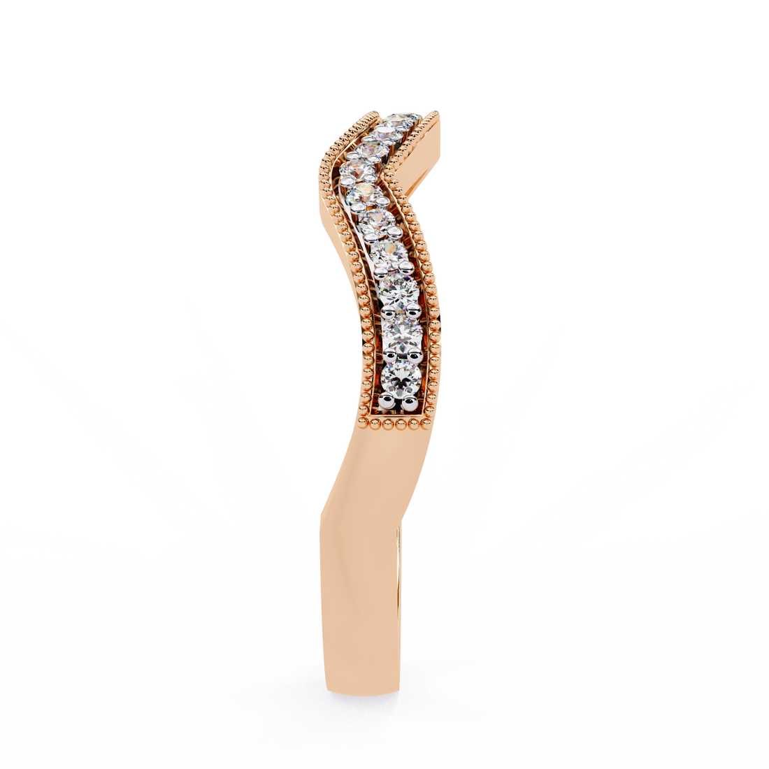 River Flow Diamond Band 8