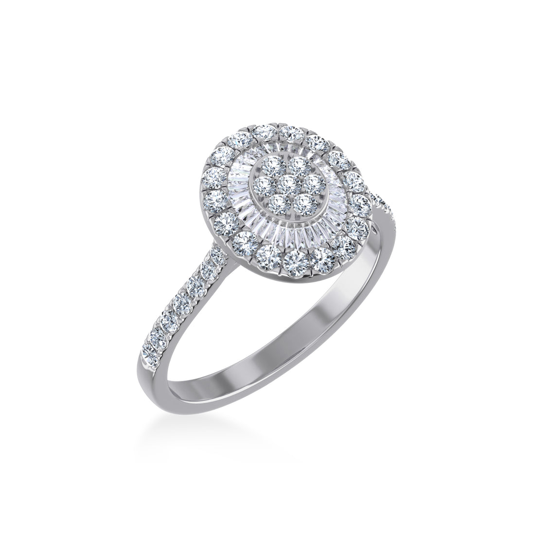 Round Double Halo Lab-Grown Diamond Ring8