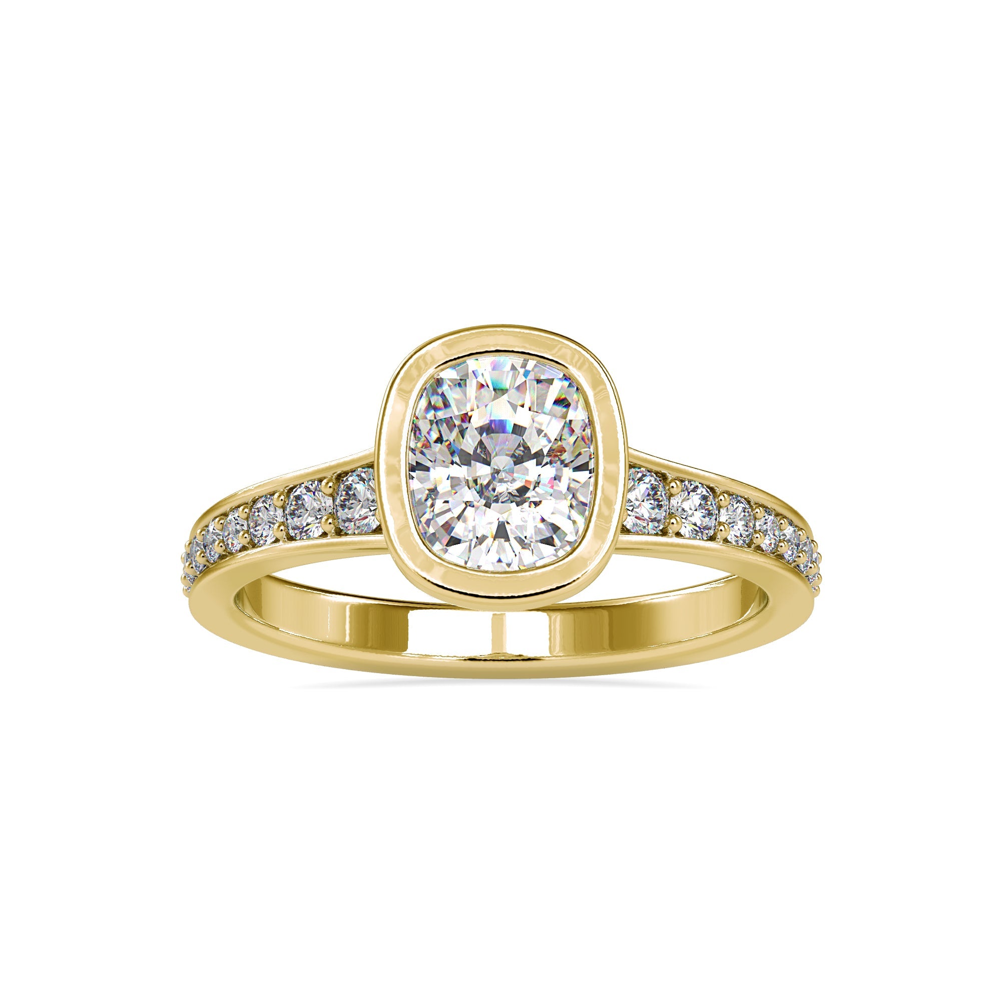 Royal Bloom Solitaire Diamond Ring