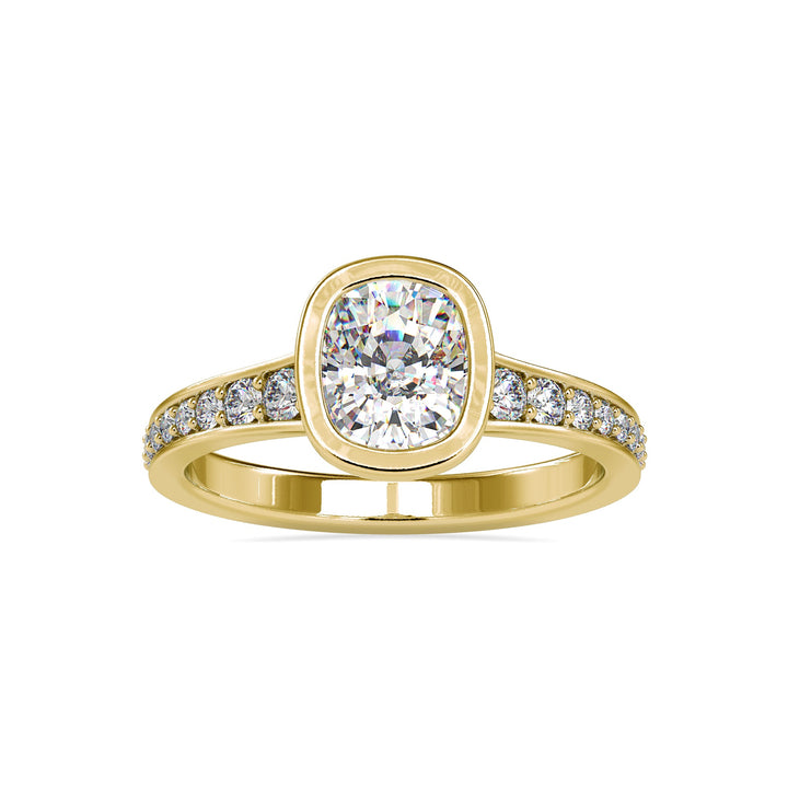 Royal Bloom Solitaire Diamond Ring