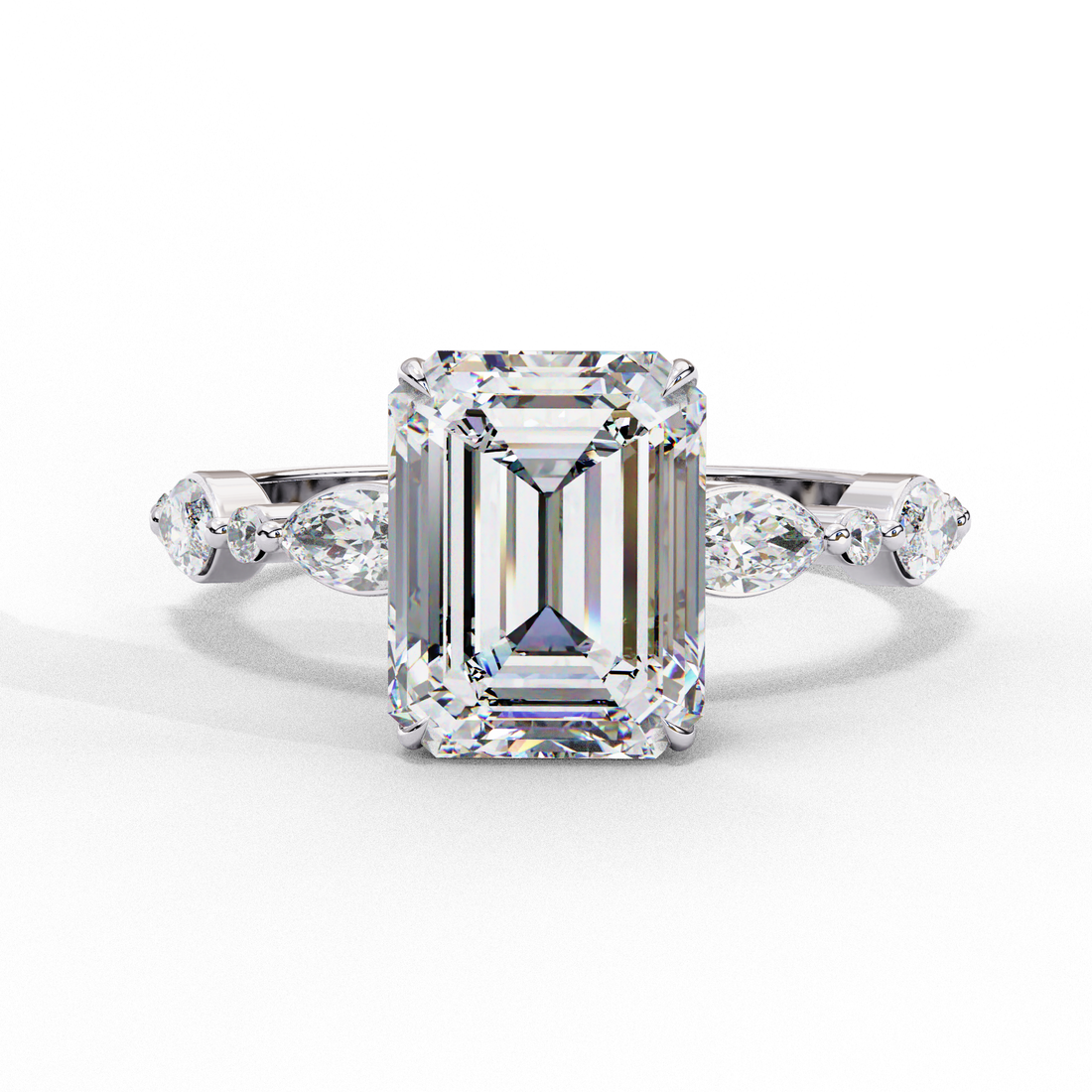 Royal Prism Solitaire Ring 10