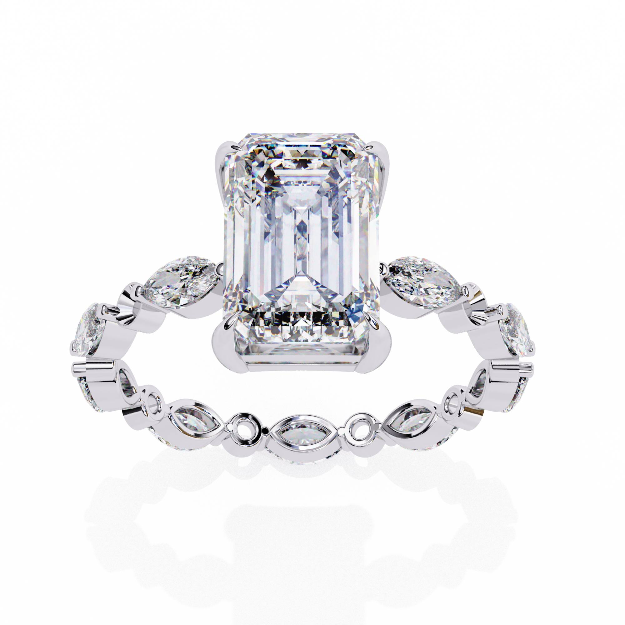 Royal Radiant Diamond Ring 11