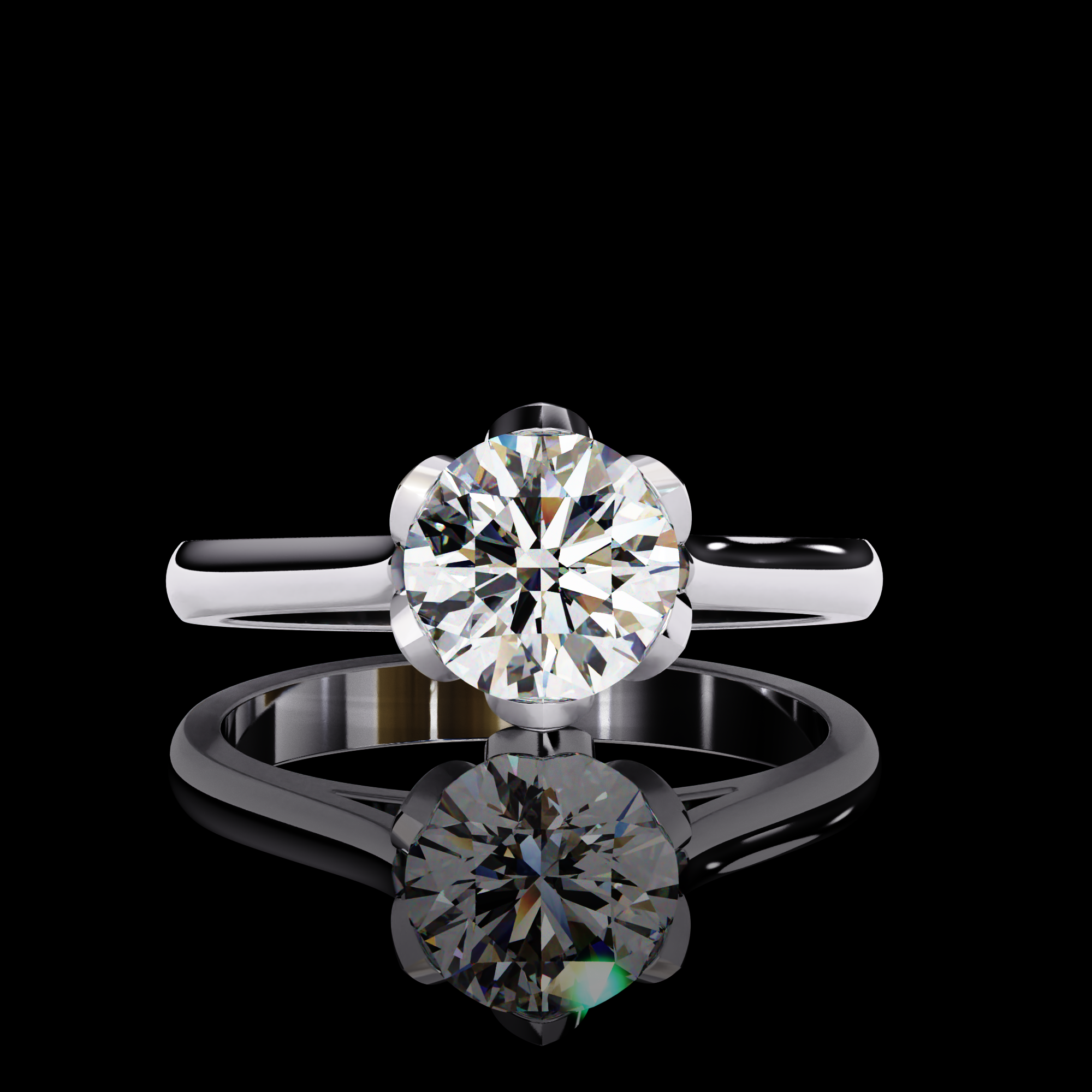 Royal Solitaire Diamond Ring11