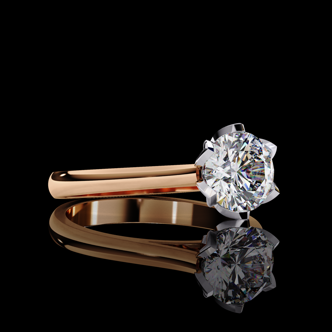 Royal Solitaire Diamond Ring7