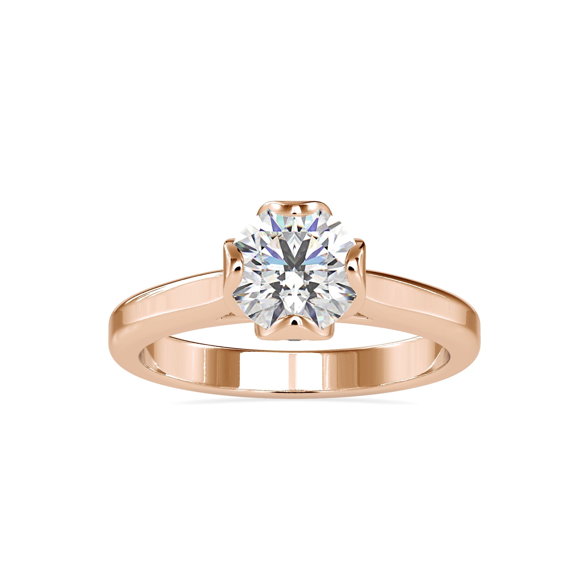 Royalty Diamond Solitaire Ring 2