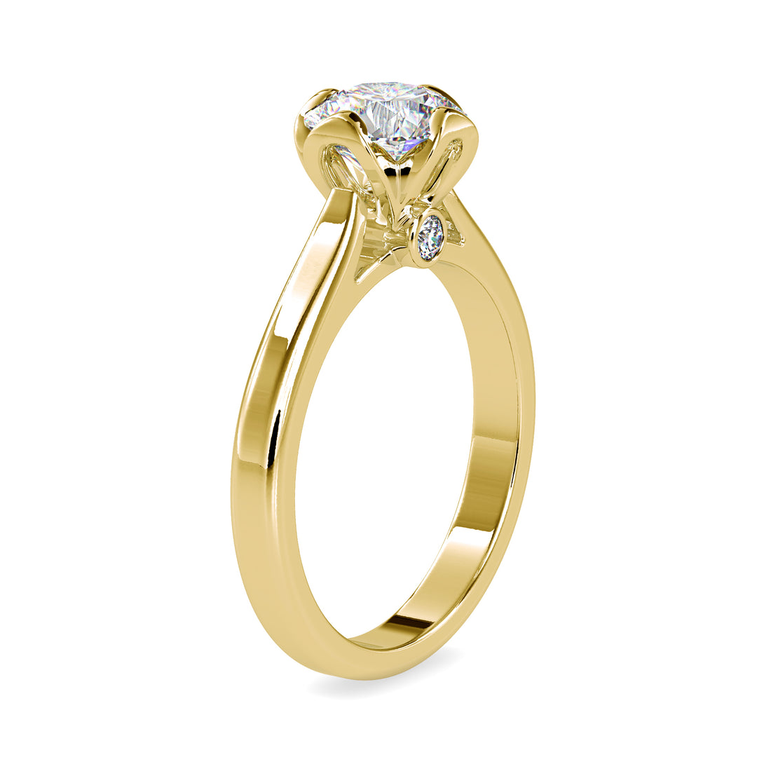 Royalty Diamond Solitaire Ring 6
