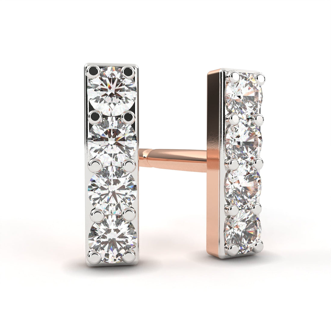 Echo Line Diamond Earrings