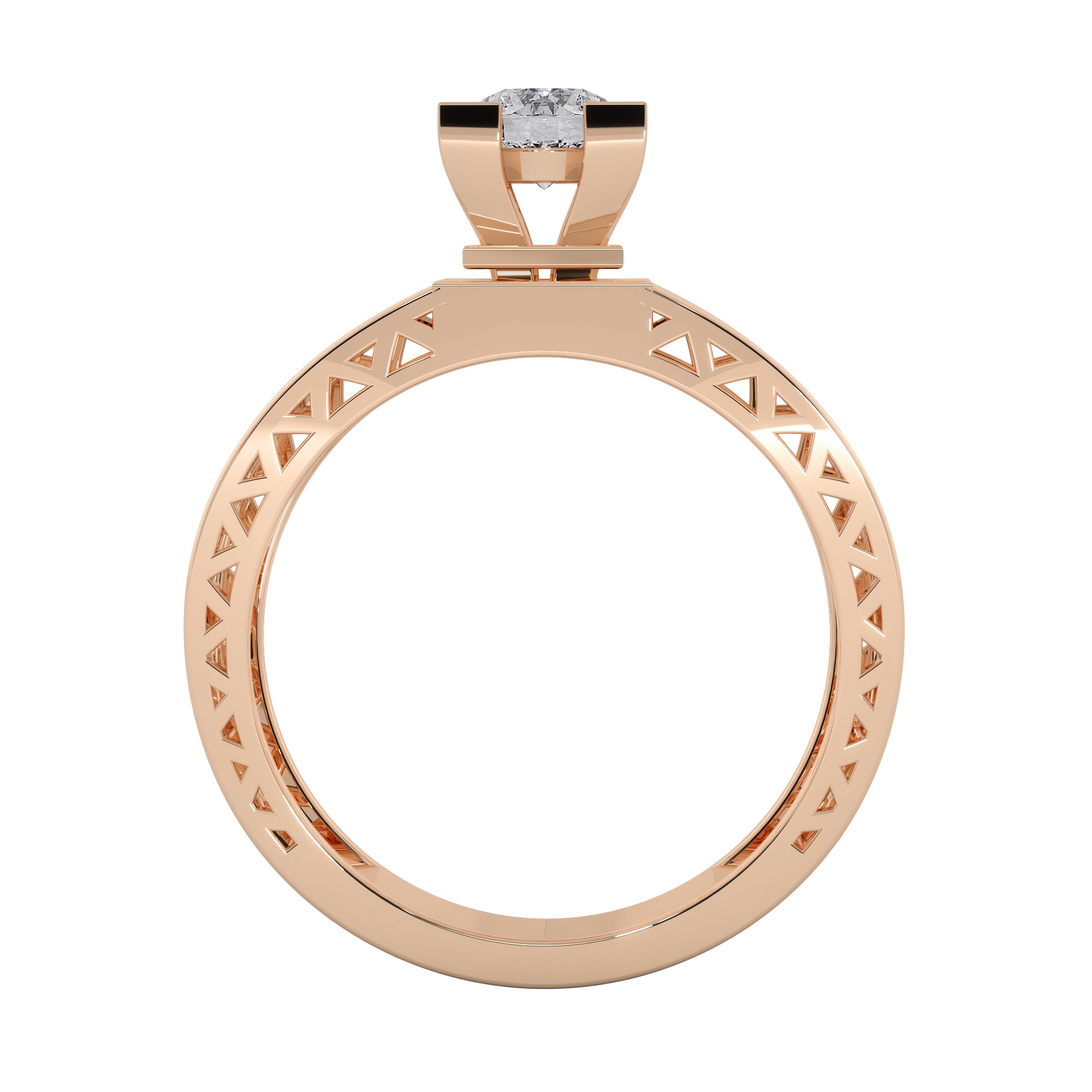 Everlasting Grace Round Diamond Ring