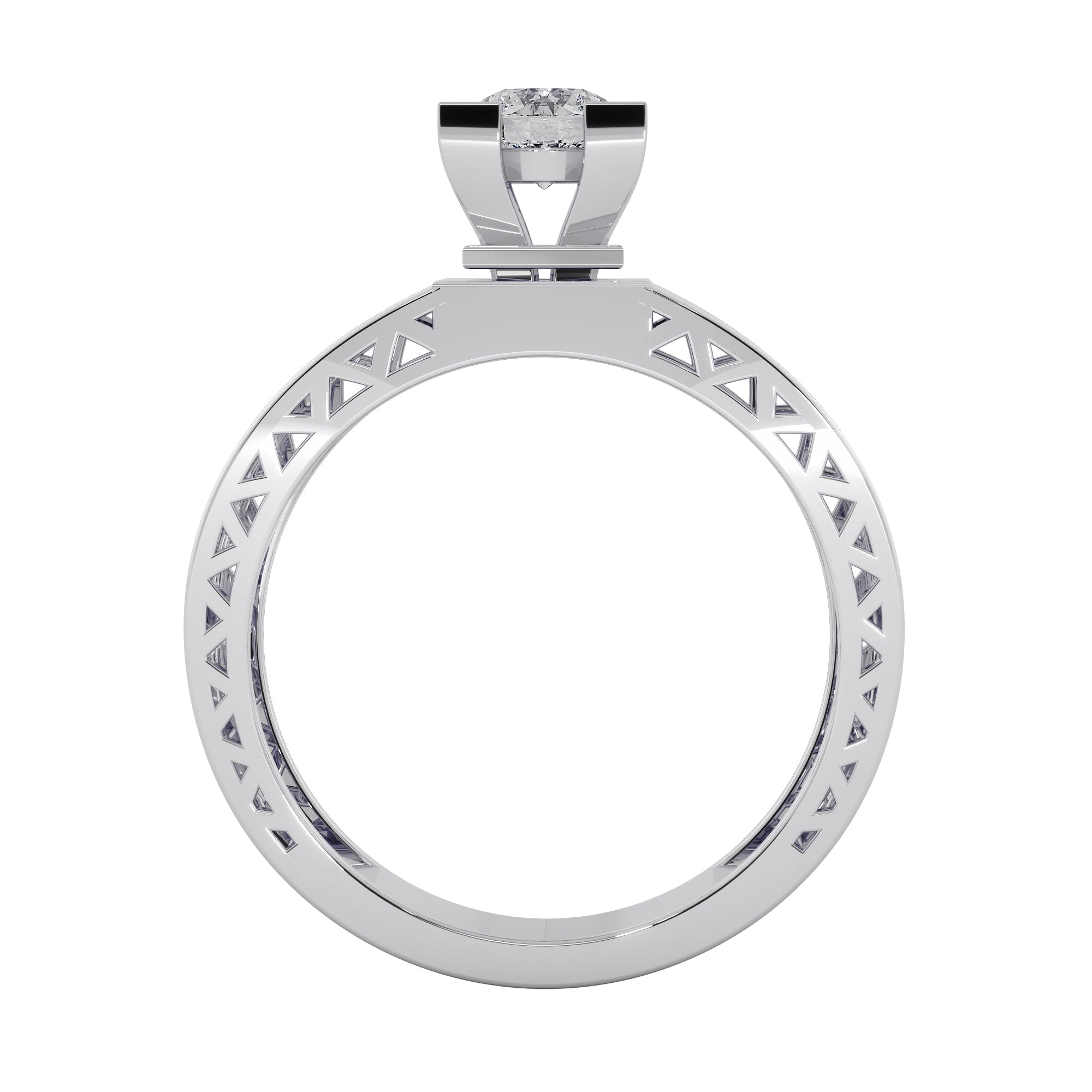 Everlasting Grace Round Diamond Ring