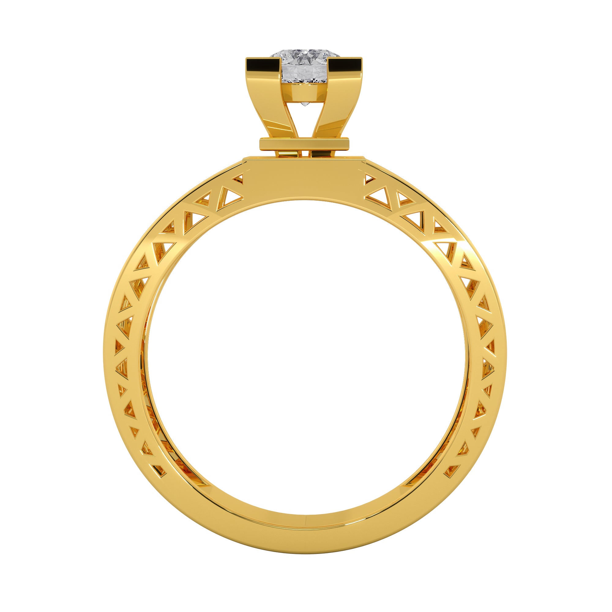 Everlasting Grace Round Diamond Ring