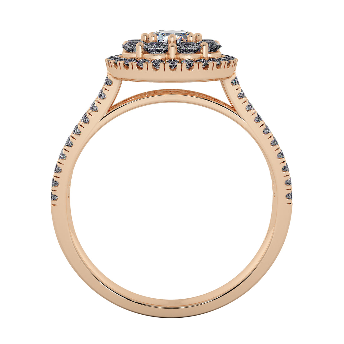 Garden Elegance Diamond Engagement Ring
