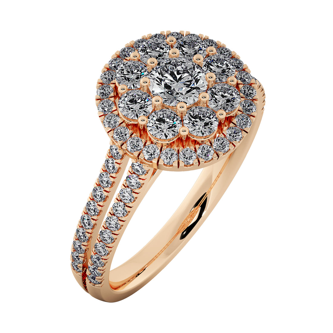 Garden Elegance Diamond Engagement Ring