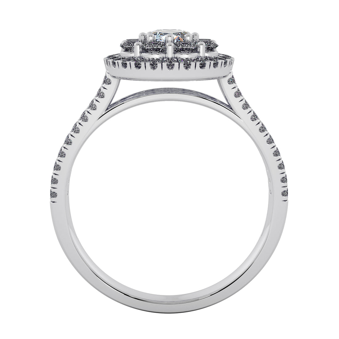 Garden Elegance Diamond Engagement Ring