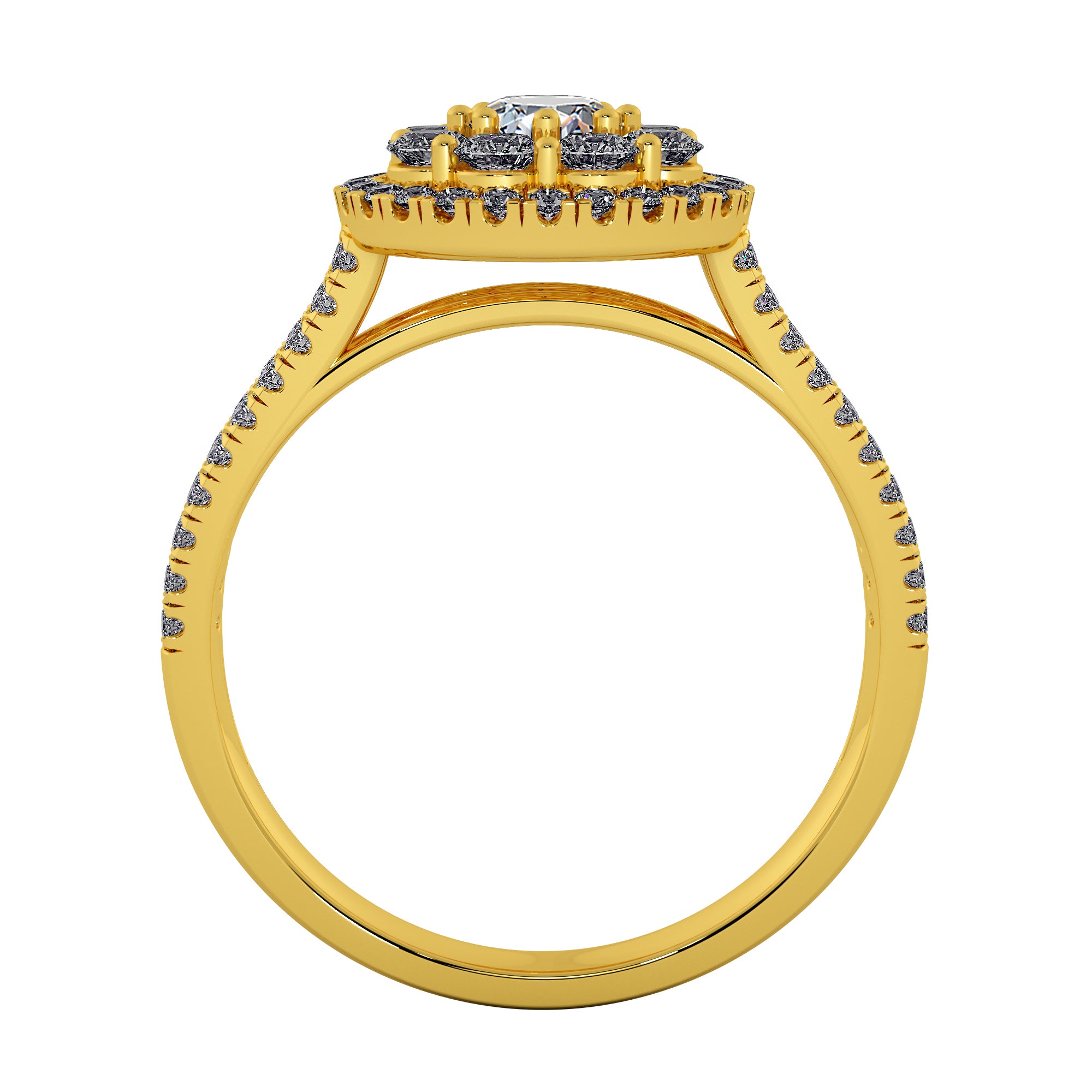 Garden Elegance Diamond Engagement Ring