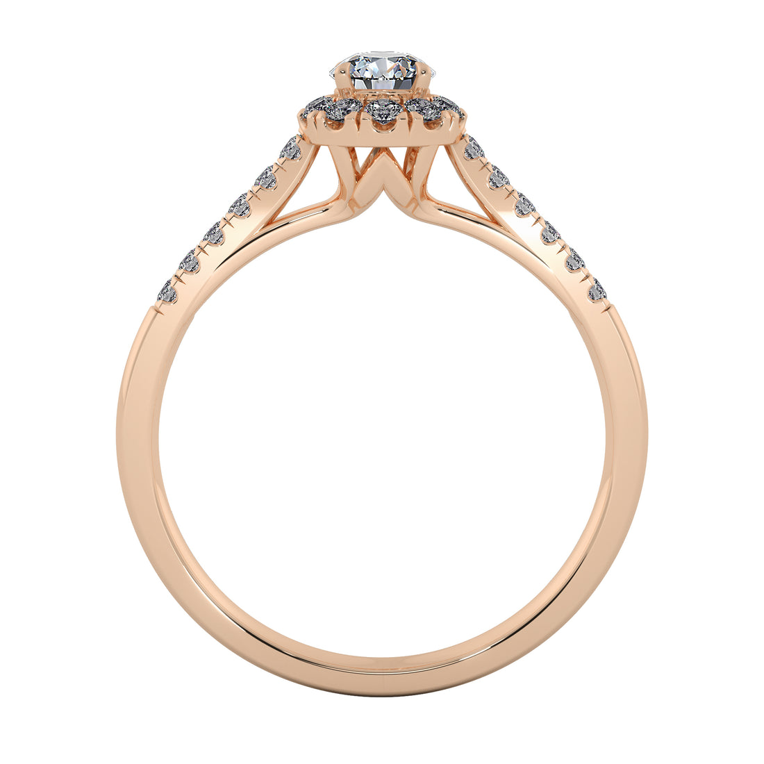 Solenne Lab Grown Diamond Ring – Luxe Bloom Halo Engagement Ring