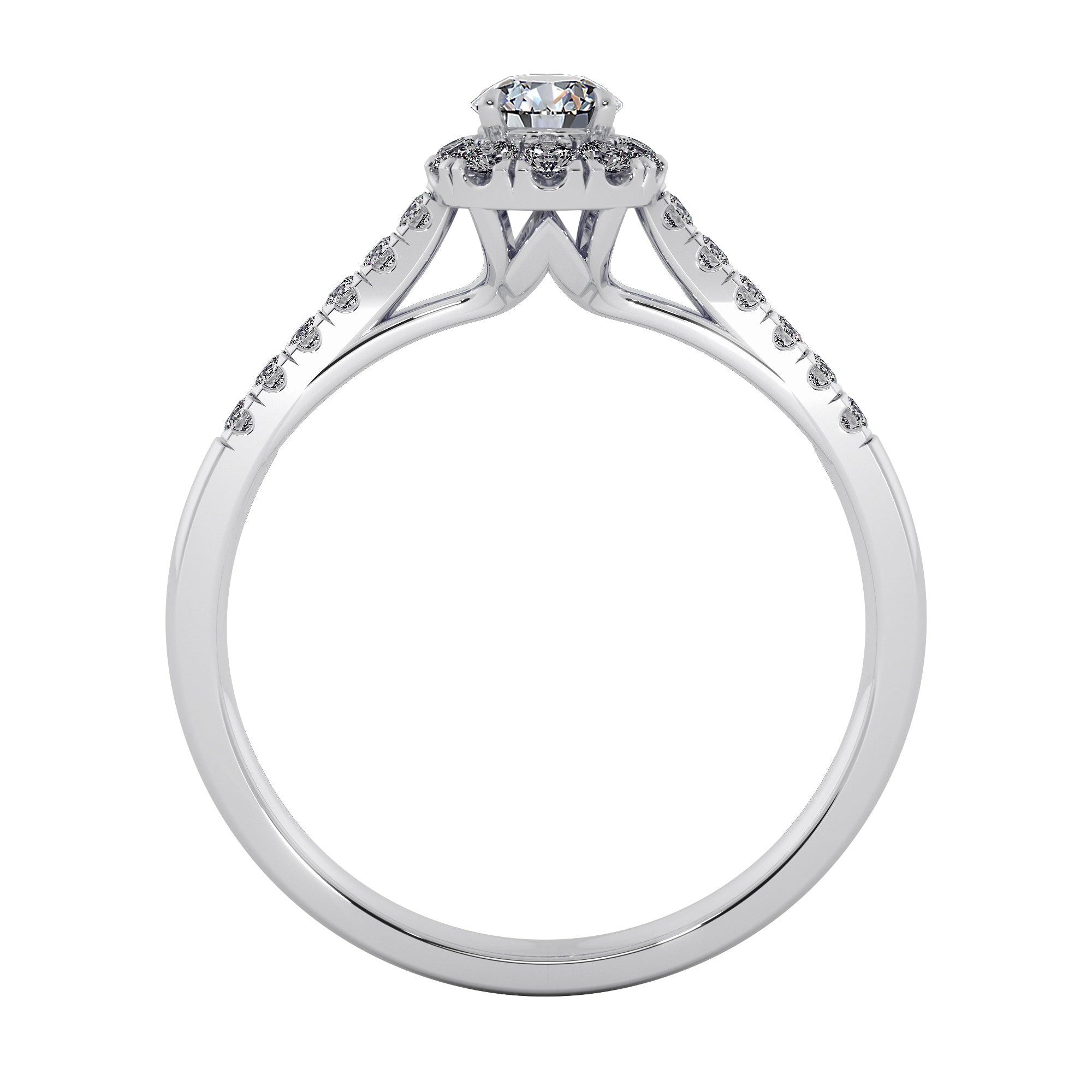 Solenne Lab Grown Diamond Ring – Luxe Bloom Halo Engagement Ring