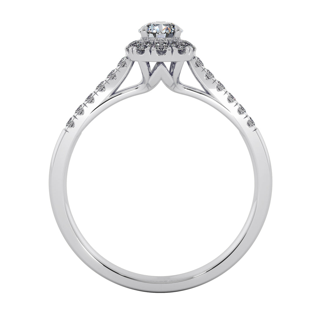 Solenne Lab Grown Diamond Ring – Luxe Bloom Halo Engagement Ring